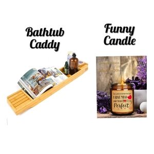 Candle and tub caddy